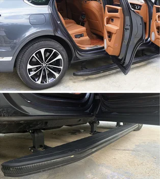 Высококачественная педаль электродвигателя из углеродного волокна, подножка, боковая подножка Nerf Подходит для Bentley Bentayga