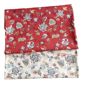 160x50 см Новый Пастырский Красный узор, листья, Хлопчатобумажная саржа, Швейная ткань, для изготовления постельных принадлежностей, Подкладочная ткань для одежды