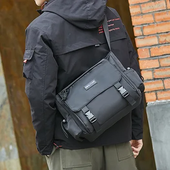 Сумка через плечо Мужская японская рабочая одежда, сумка-мессенджер, холщовая студенческая сумка-мессенджер, рюкзак ins, женская повседневная сумка через плечо 핸드백