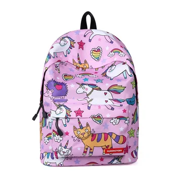 Повседневный школьный рюкзак с рисунком милой собачки, школьный ранец Высокого качества, Рюкзаки для подростков, мальчиков, девочек, Mochila Escolar